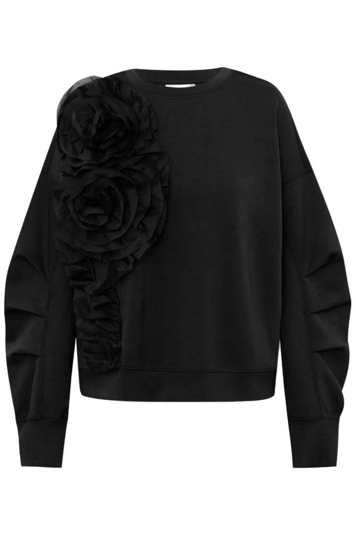 Gossia - Wiljago Sweat G3231 - Black Sweatshirts 