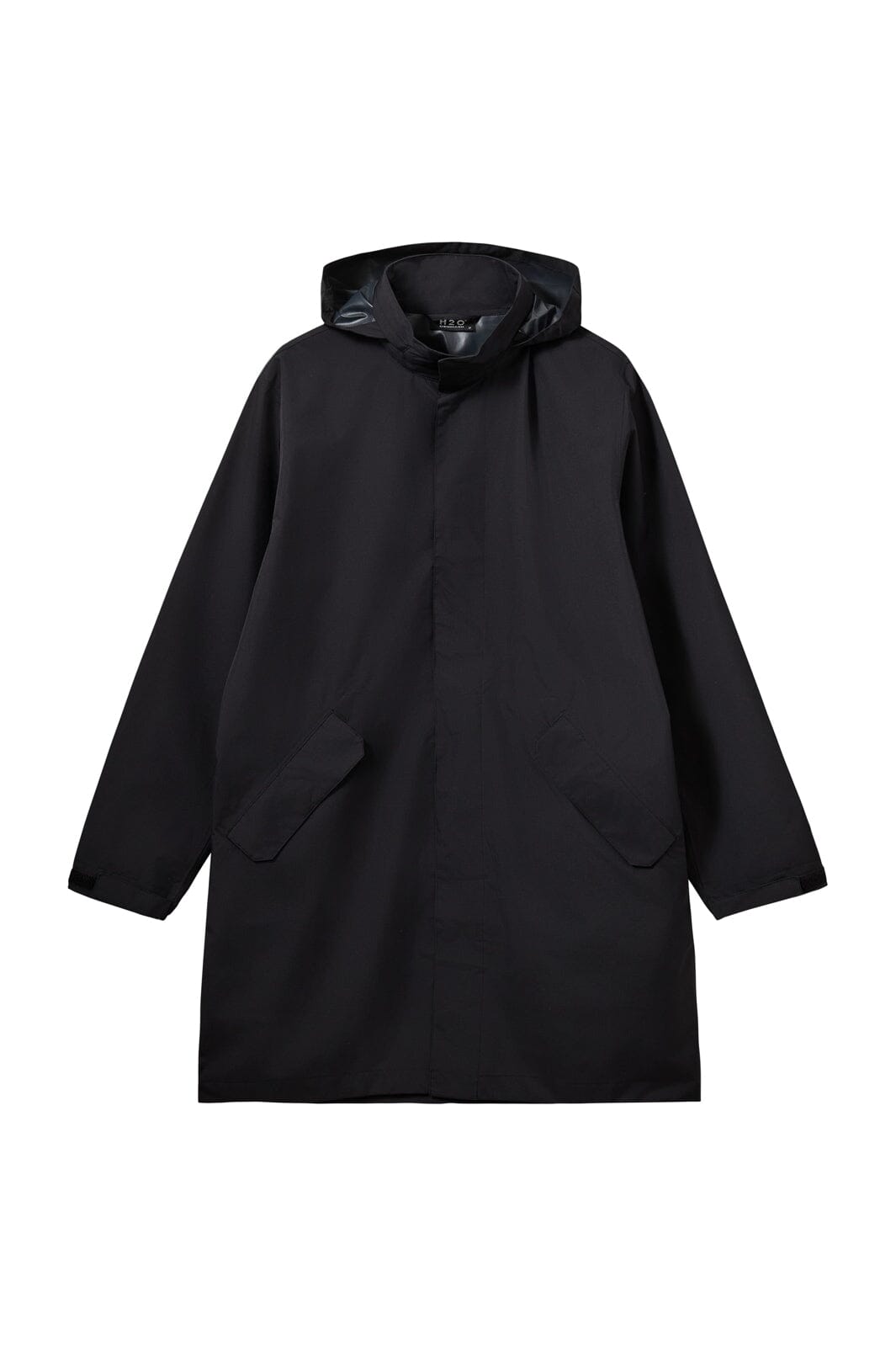 H2O - Rømø Classic Lw Rain Long Jacket 100981 - 3500 - 3500 Black
