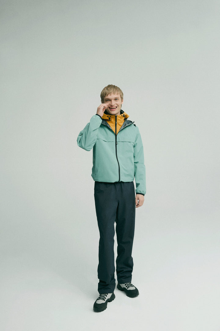 H2O - Rømø Lw Rain Jacket Packable 100980 - 3008 - Sea Grass Regntøj 