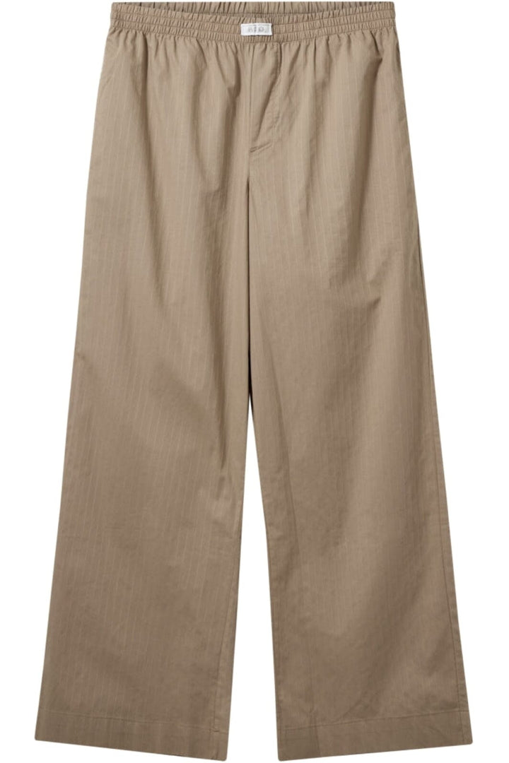 H2O - Rønne Essential Pajamas Pants 100166 - 3547 - Latte Bukser 