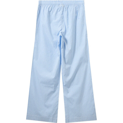 H2O - Rønne Essential Pajamas Pants 100166 - 7092 - Light Blue/White Bukser 