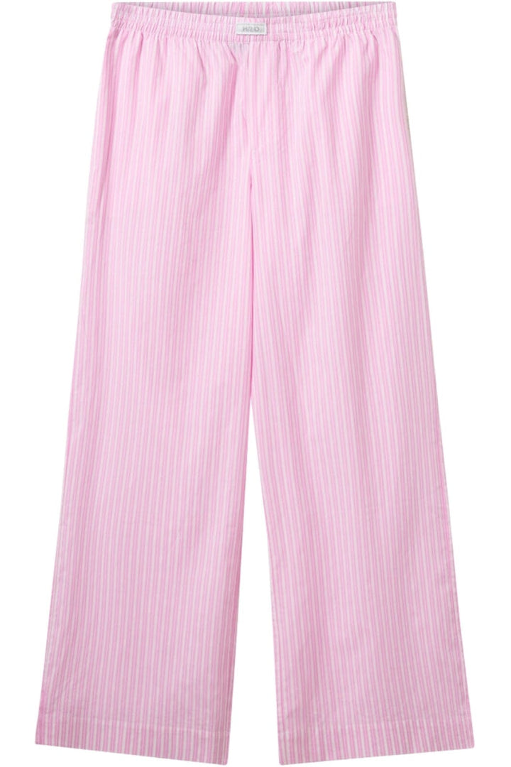 H2O - Rønne Essential Pajamas Pants 100166 - 7093 - Pink/White Bukser 