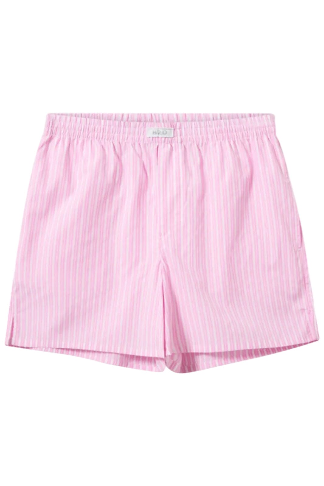 H2O - Rønne Essential Pajamas Shorts 100165 - 7093 - Pink/White Shorts 