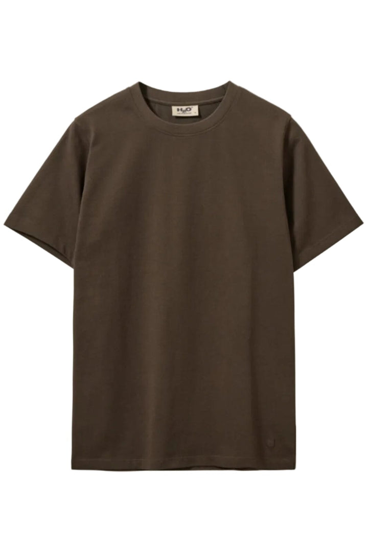 H2O - Skagen Woman Solid Tee 101073 - 3582 - Brown T-shirts 
