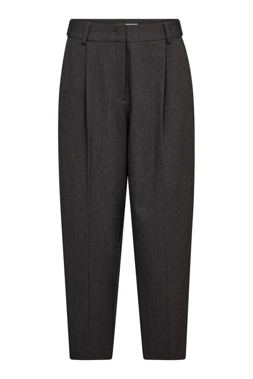 Haute L'Amitié - Amy Crop Pant HL10684 - Grey Melangé Bukser 