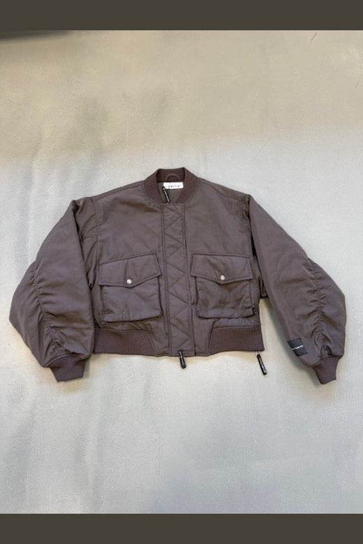 Haute L'Amitié - Bailey Zipper Bomber HL10679 - Mocca