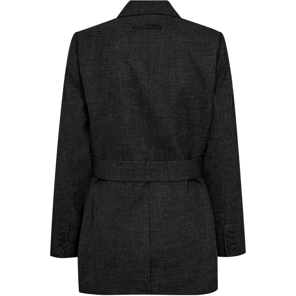 Haute L'Amitié - Bellis Belt Blazer HL10788 - Antracit Melange Blazere 