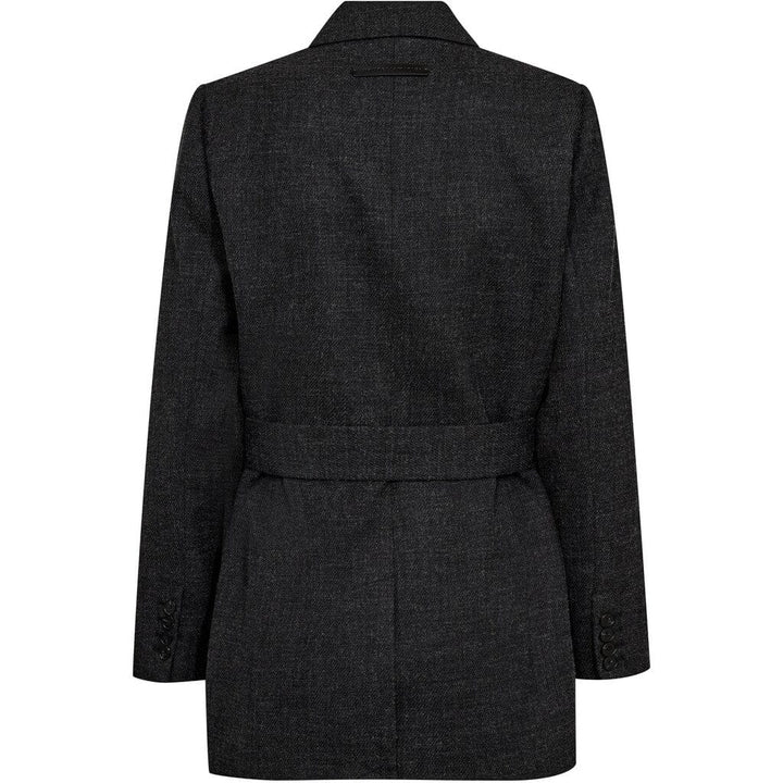 Haute L'Amitié - Bellis Belt Blazer HL10788 - Antracit Melange Blazere 