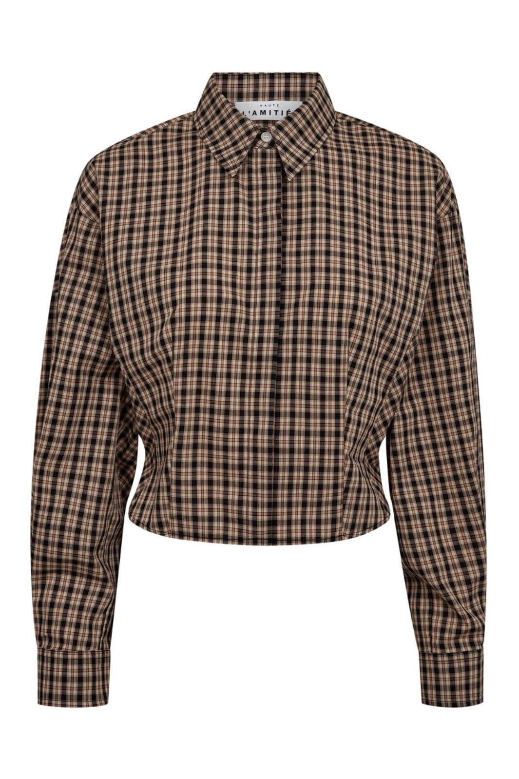 Haute L'Amitié - Check Smock Shirt HL10816 - Dessert Skjorter 