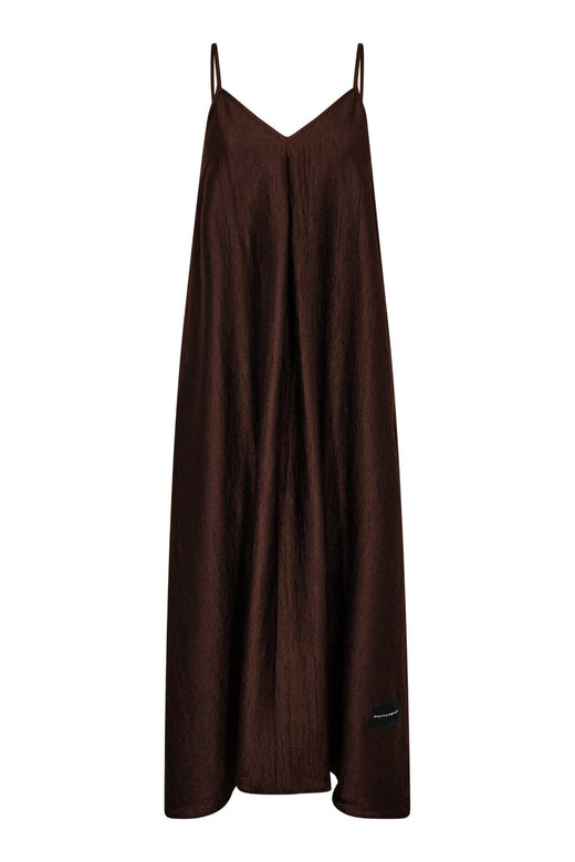 Haute L'Amitié - Corsica Pleat Strap Dress HL10601 - Mocca Kjoler 