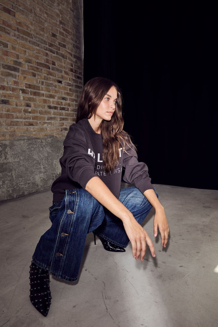 Haute L'Amitié - Denize Button Jeans HL10489 - Denim Blue Jeans 