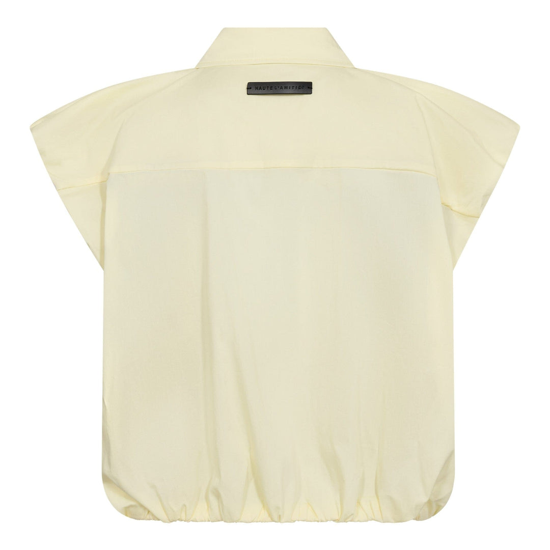 Haute L'Amitié - Dinnie Ns Poplin Shirt HL10846 - Pale Yellow Skjorter 