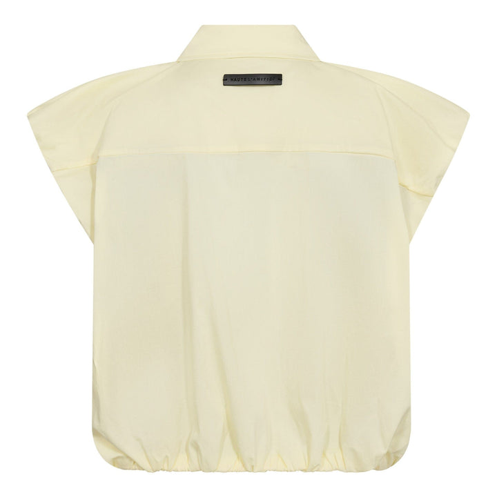 Haute L'Amitié - Dinnie Ns Poplin Shirt HL10846 - Pale Yellow Skjorter 