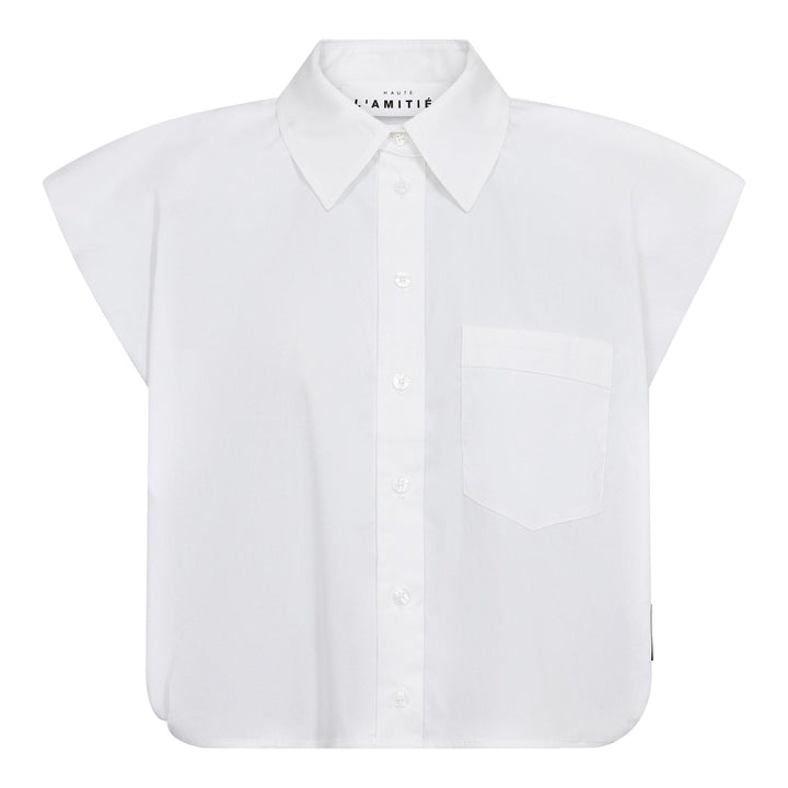 Haute L'Amitié - Dinnie Ns Poplin Shirt HL10846 - White Skjorter 