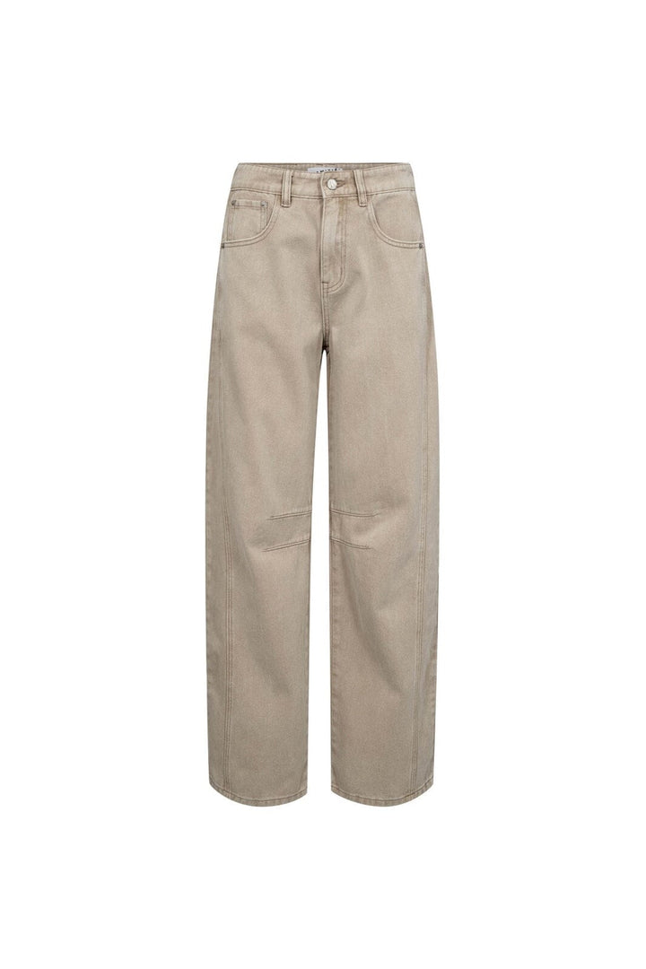 Haute L'Amitié - Drew Barrel Panel Tall Jeans HL10650 - Khaki