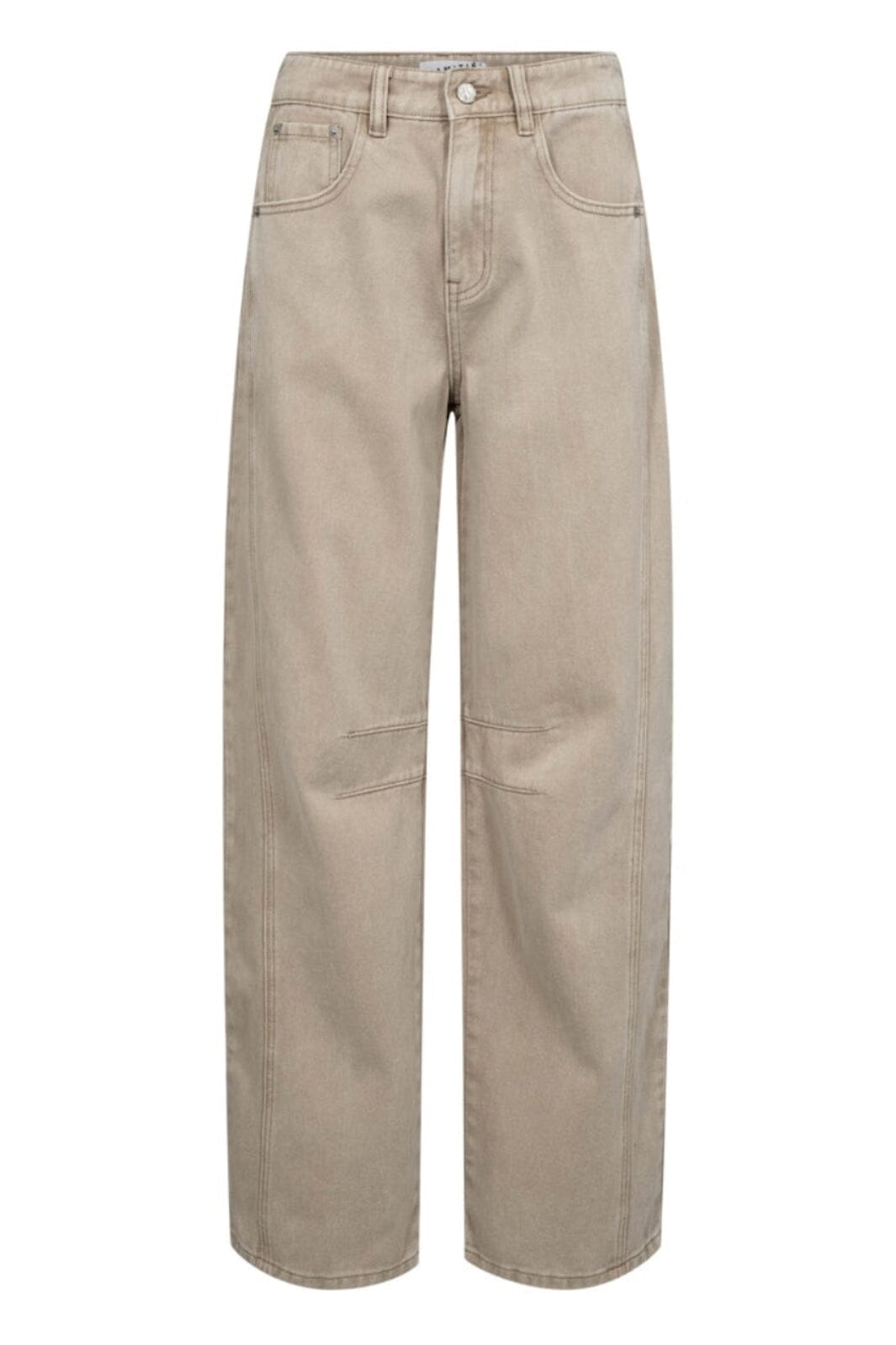 Haute L'Amitié - Drew Barrel Panel Tall Jeans HL10650 - Khaki