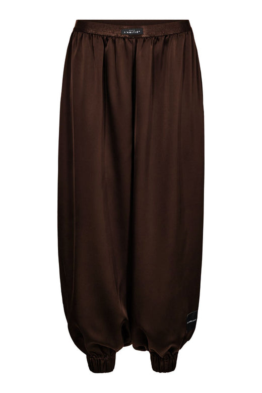 Haute L'Amitié - Evita Crop Harem Pant HL10591 - Mocca Bukser 