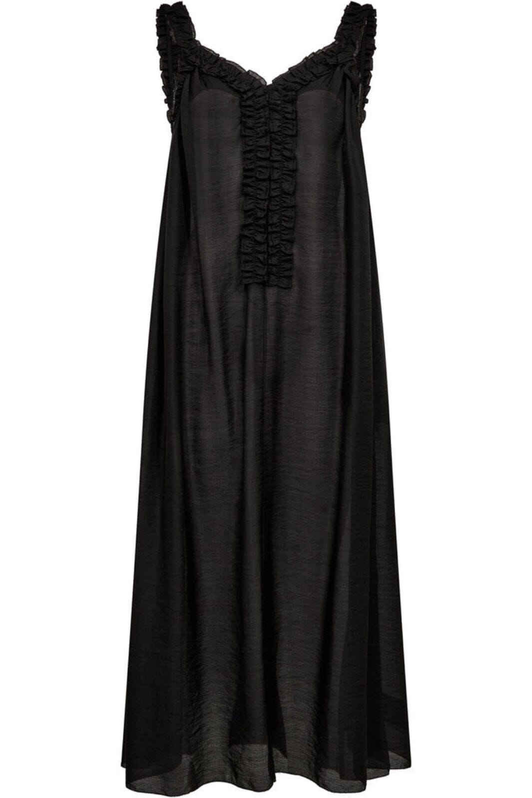 Haute L'Amitié - Frida Frill Dress HL10605 - Black Kjoler 