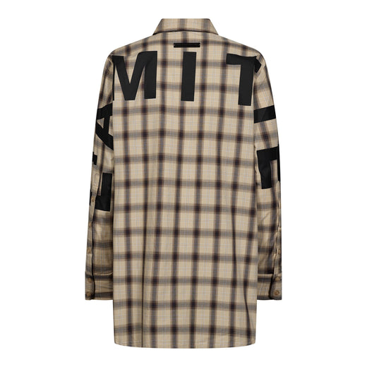 Haute L'Amitié - Idel Button Check Shirt Hl11158 - Beige Check Skjorter 