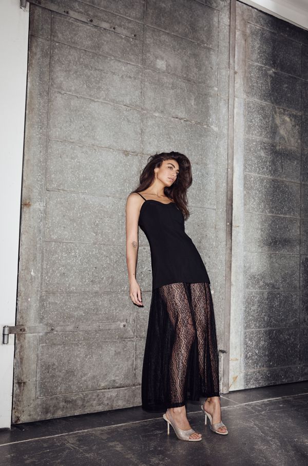 Haute L'Amitié - L'E Summer Corsage Dress HL10598 - Black Kjoler 