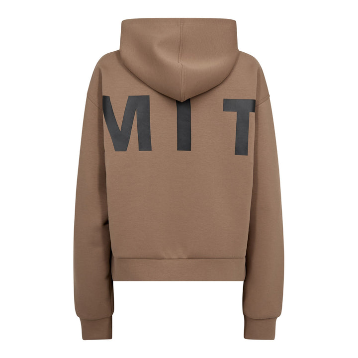 Haute L'Amitié - Maxi Split Hoodie HL10663 - Walnut Sweatshirts 