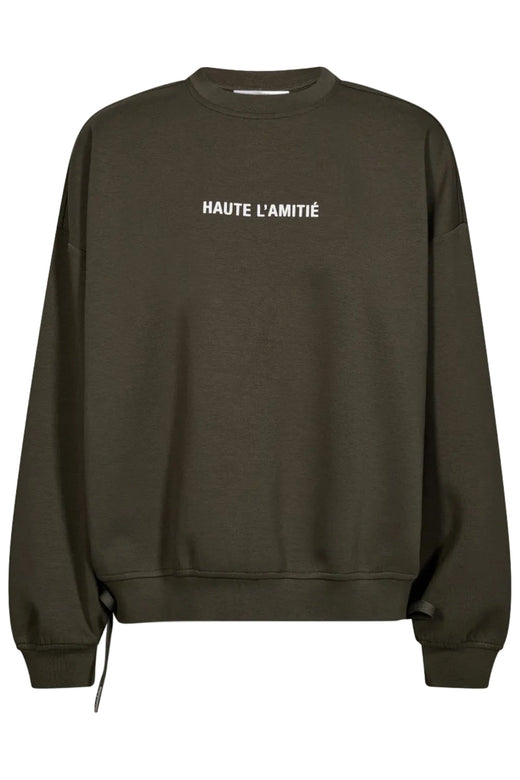 Haute L'Amitié - New Studio Tie Sweat Hl10714 - Army Sweatshirts 
