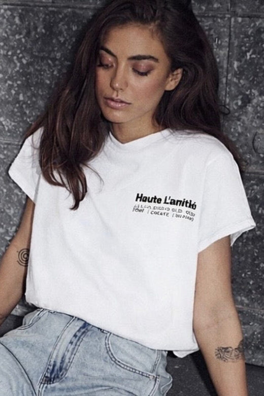 Haute L'Amitié - Noma Ns Balloon Tee HL10633 - White T-shirts 
