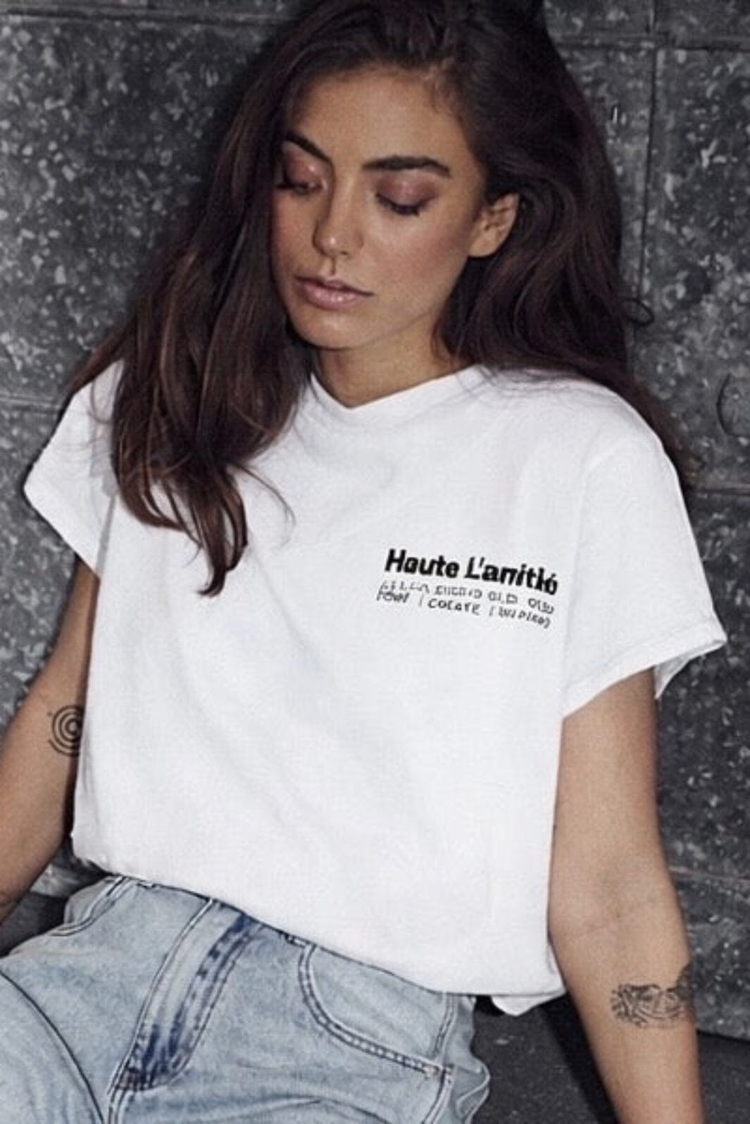 Haute L'Amitié - Noma Ns Balloon Tee HL10633 - White T-shirts 