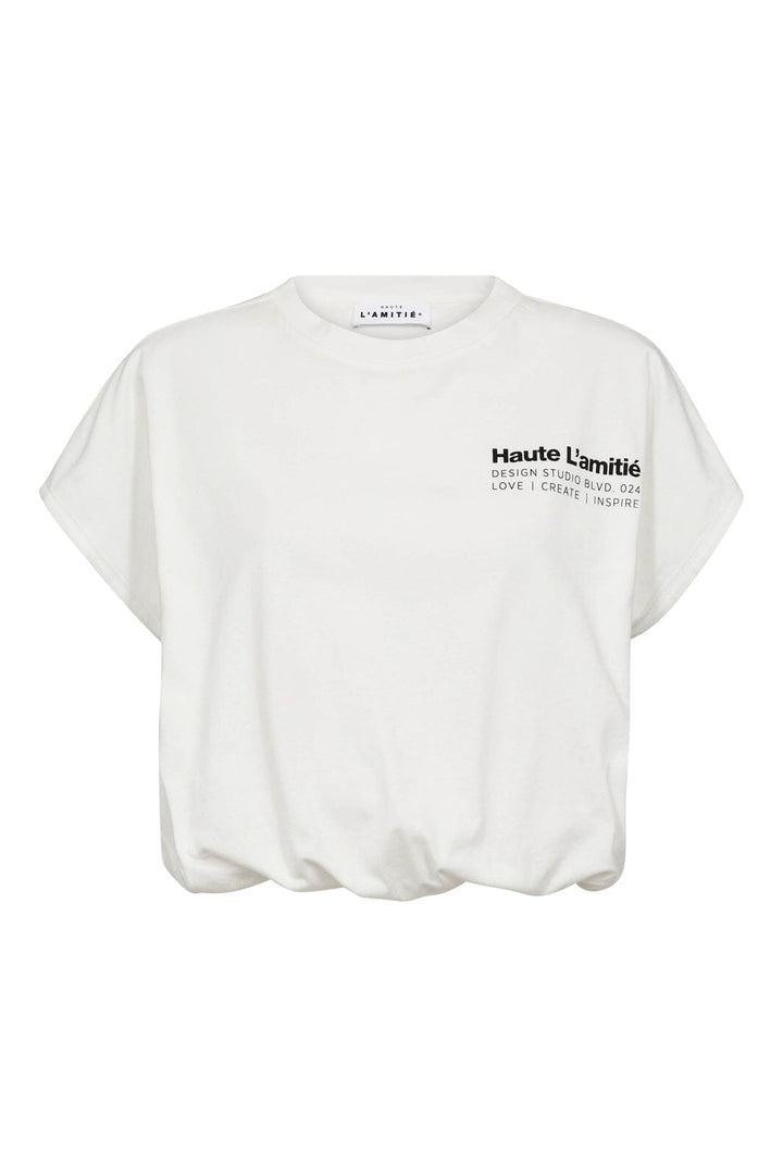 Haute L'Amitié - Noma Ns Balloon Tee HL10633 - White