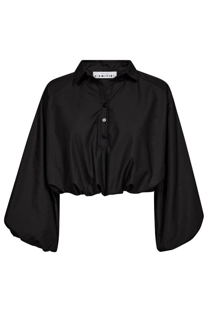 Haute L'Amitié - Pop Balloon Shirt Hl11090 - Black Skjorter 