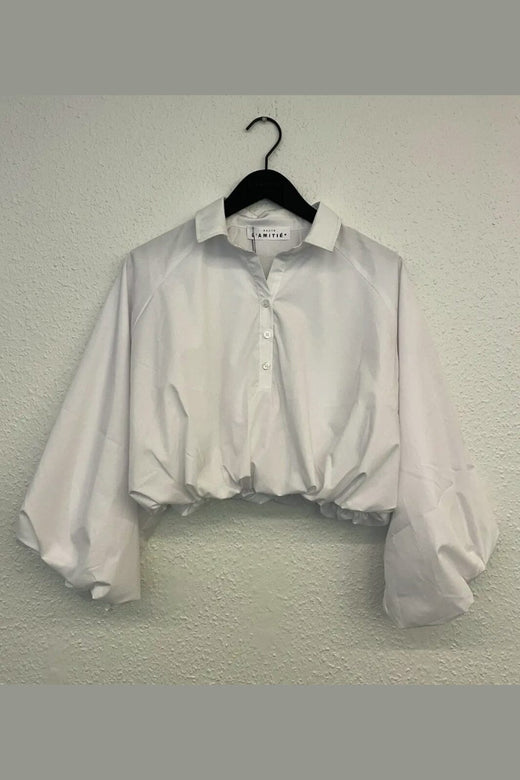 Haute L'Amitié - Pop Balloon Shirt HL11090 - White