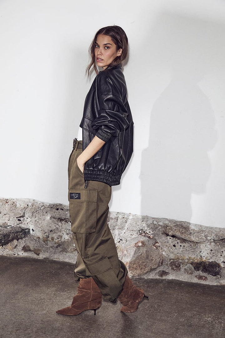 Haute L'Amitié - Rabi Cargo Pocket Pant HL10705 - Army Bukser 