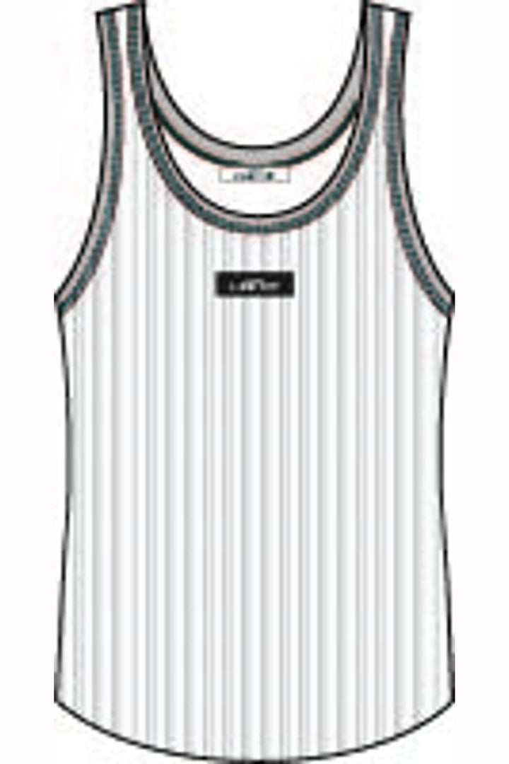 Haute L'Amitié - Rib Badge Tank HL10011 - Grey Melangé