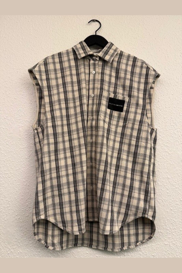 Haute L'Amitié - Rixton Ns Check Shirt HL10732 - Off-White