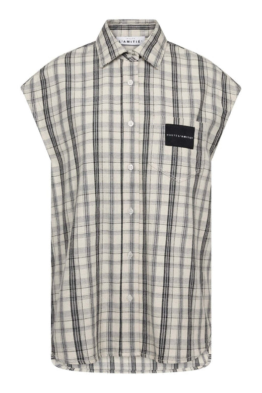 Haute L'Amitié - Rixton Ns Check Shirt HL10732 - Off-White Skjorter 