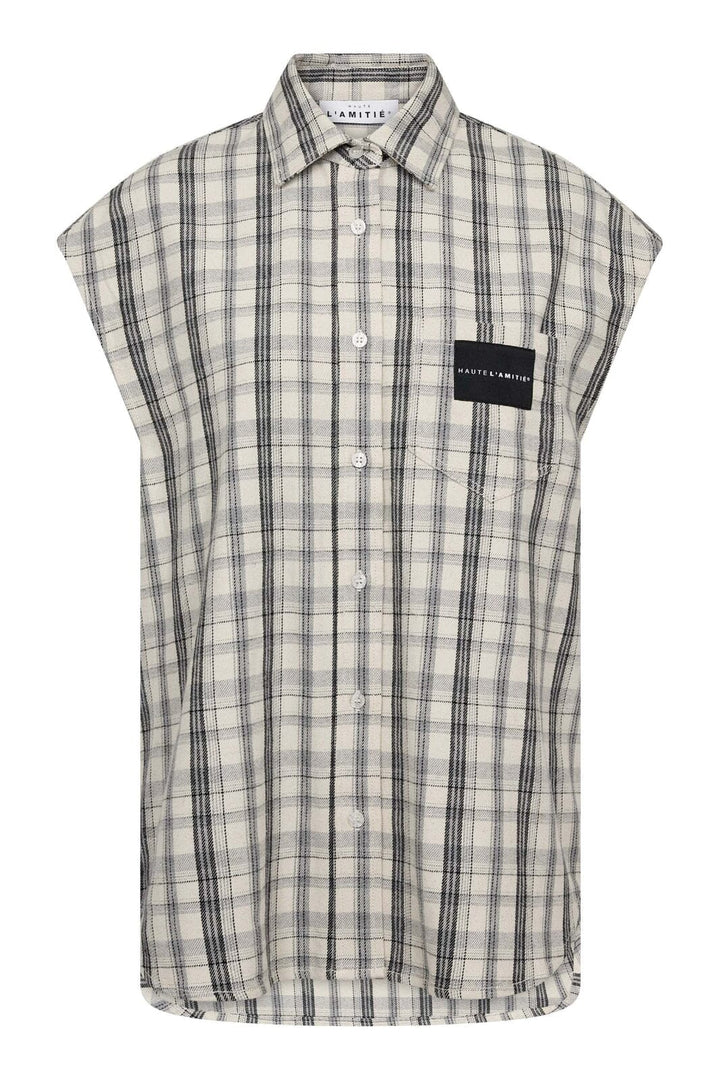 Haute L'Amitié - Rixton Ns Check Shirt HL10732 - Off-White Skjorter 