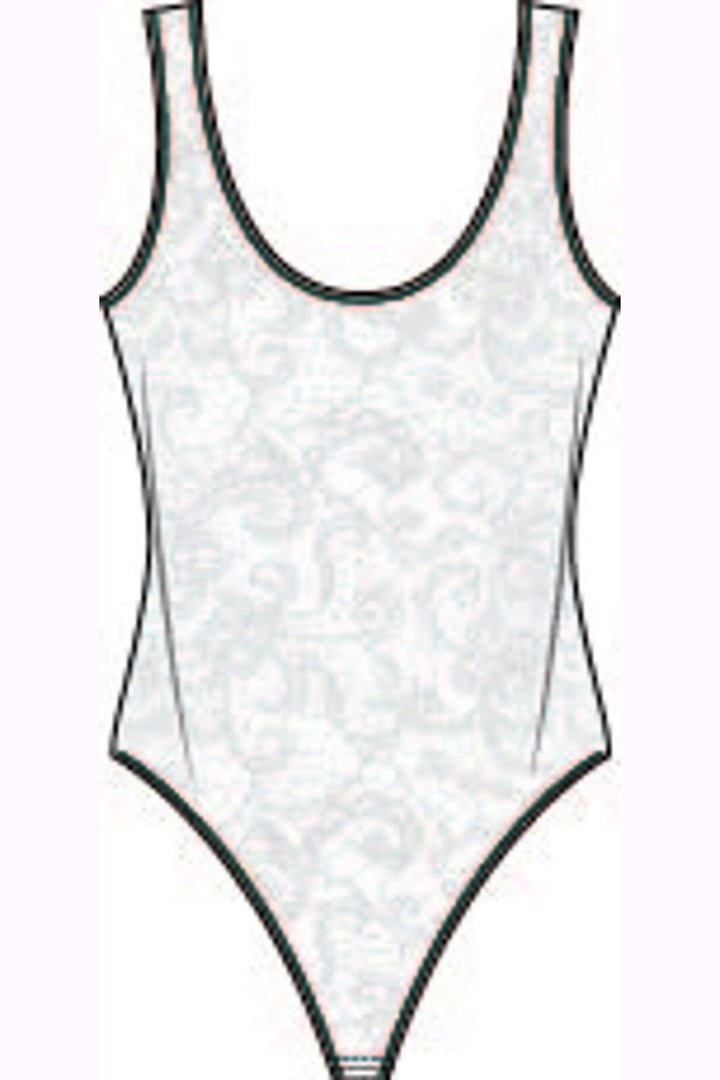 Haute L'Amitié - Summer Lace Body HL10108 - Black