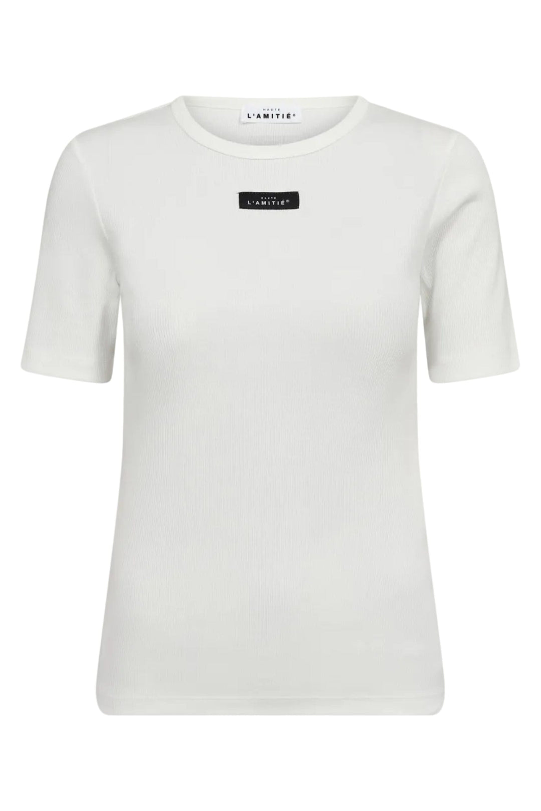 Haute L'Amitié - Vintage Rib Tee HL10748 - White T-shirts 