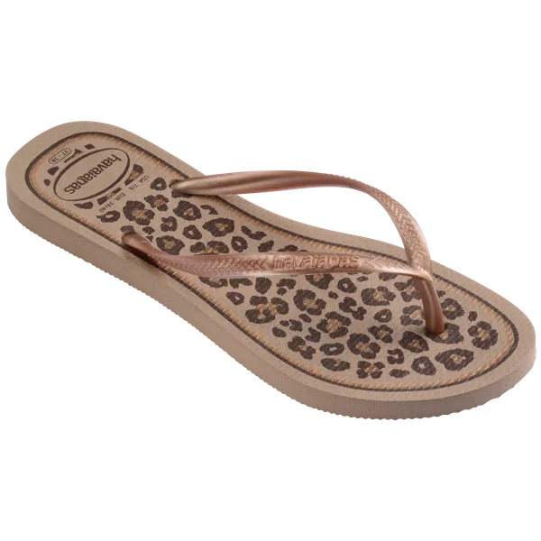 Havaianas - Hav. Slim Animals - 5282rosegold/rosegol Badesandaler 