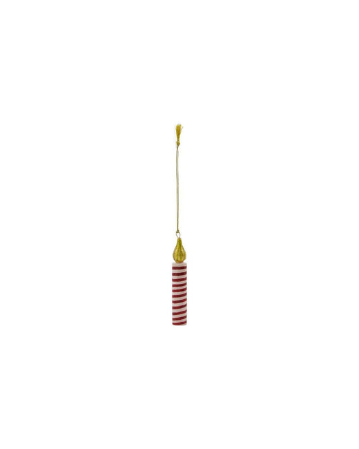 House Doctor - Julepynt, Hdcandle, Grøn, Rosa, Blå - 267720004