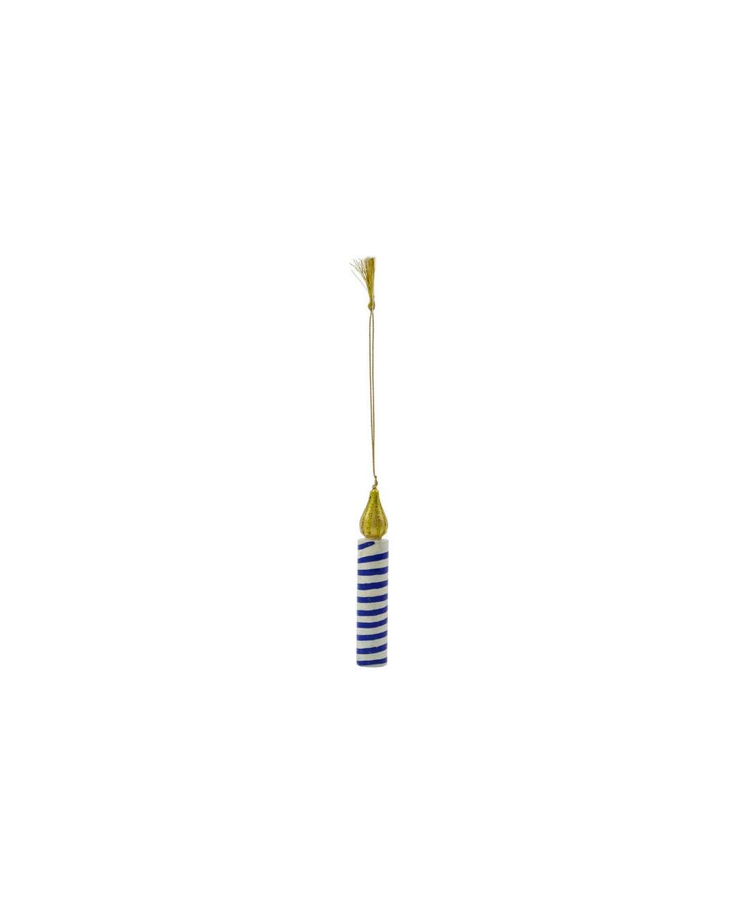 House Doctor - Julepynt, Hdcandle, Grøn, Rosa, Blå - 267720004