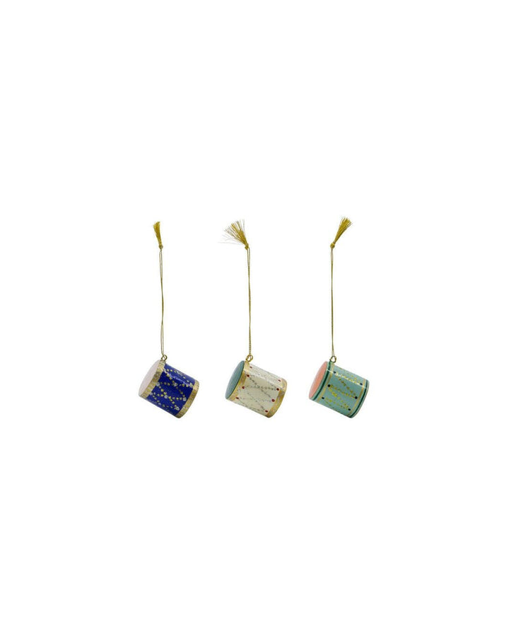 House Doctor - Julepynt, Hddrum, Mørkeblå, Grøn, Beige - 267720005