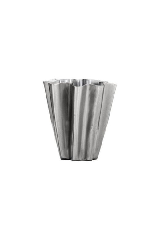 House Doctor - Vase, Hdflood, Børstet Sølvfinish - 900000765