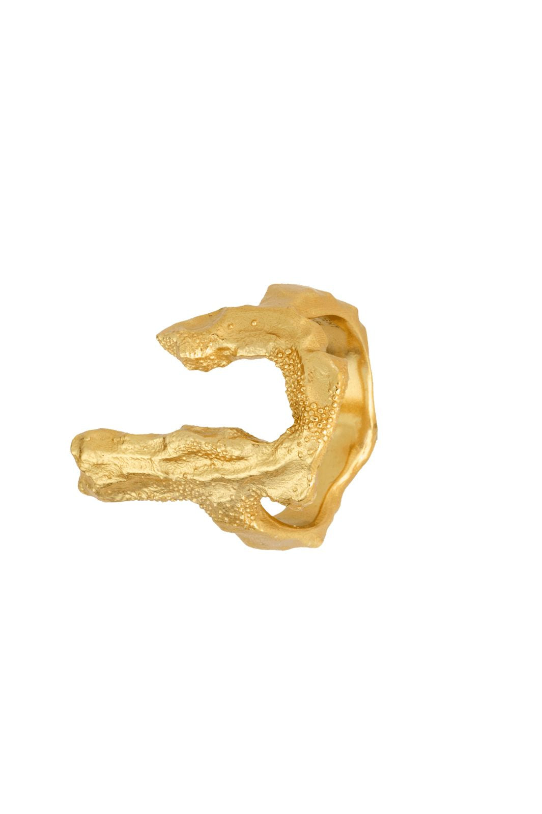 House Of Vincent - Bone Ring VJ229-URG - Gilded