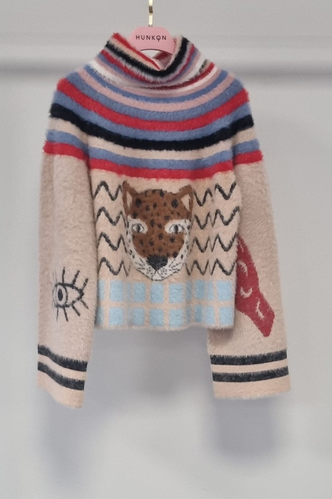Hunkøn - Kitti Knit Blouse 26500 - Loud Leo Bluser 