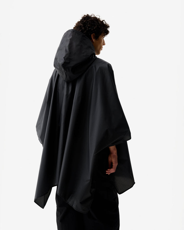 Hunter - Hunter Packable Poncho Haru0007261hb - 001-black Regnjakker 