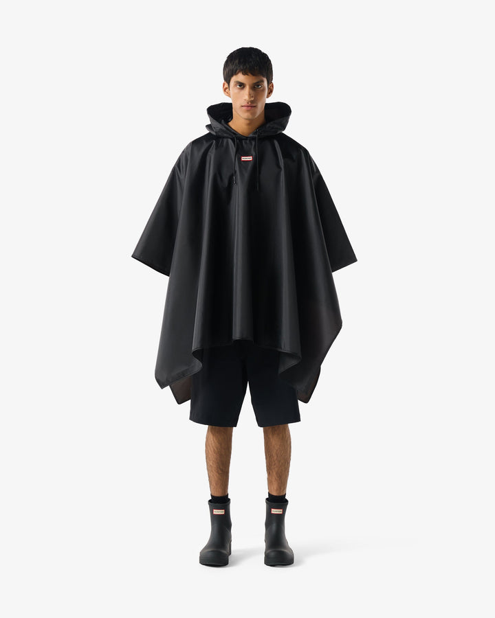 Hunter - Hunter Packable Poncho Haru0007261hb - 001-black Regnjakker 