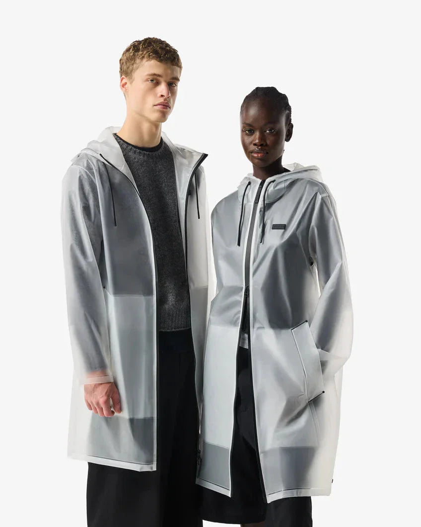 Hunter - Pu Raincoat Haru0003261 - Clear Matte Regnjakker 