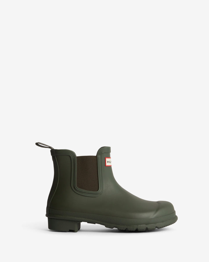 Hunter - Womens Original Chelsea Boot Wfs2078rmadov - Dark Olive Gummistøvler 