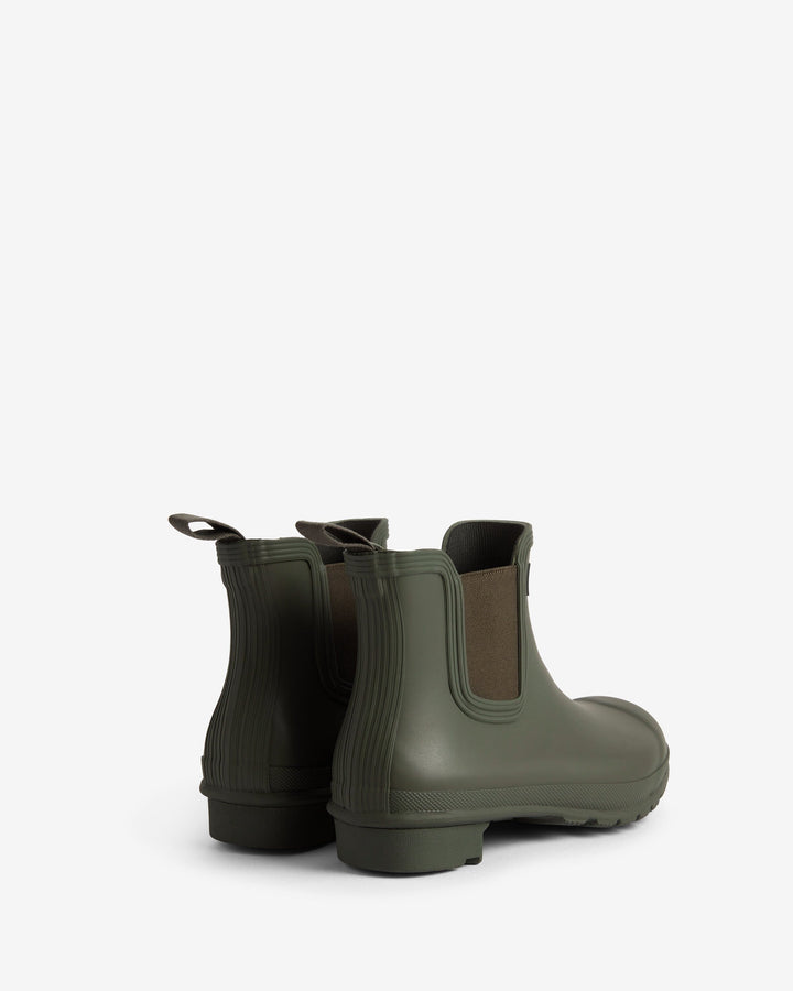 Hunter - Womens Original Chelsea Boot Wfs2078rmadov - Dark Olive Gummistøvler 